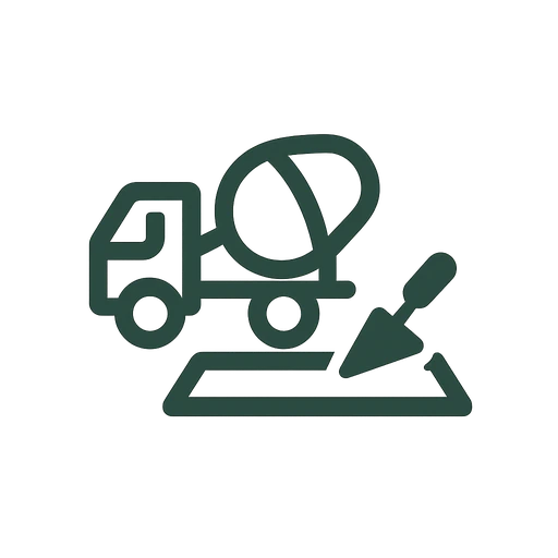 Concrete Installation icon